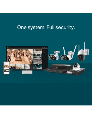 TP-Link VIGI C440 Cámara de Videovigilancia de Exterior Tipo Turret 2.8mm 4MP Blanca