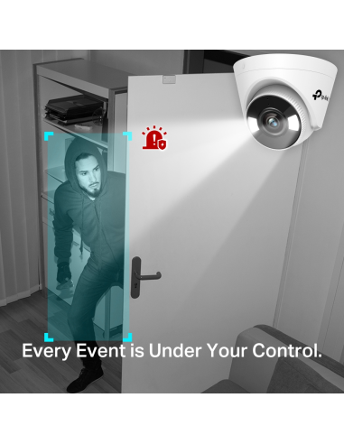 TP-Link VIGI C440 Cámara de Videovigilancia de Exterior Tipo Turret 2.8mm 4MP Blanca