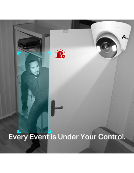 TP-Link VIGI C440 Cámara de Videovigilancia de Exterior Tipo Turret 2.8mm 4MP Blanca