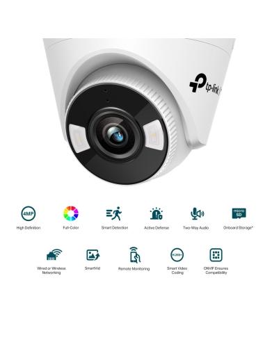 TP-Link VIGI C440 Cámara de Videovigilancia de Exterior Tipo Turret 4mm 4MP Blanca