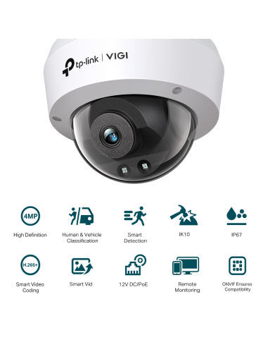 TP-Link VIGI C240I Cámara de seguridad IP 2.8mm