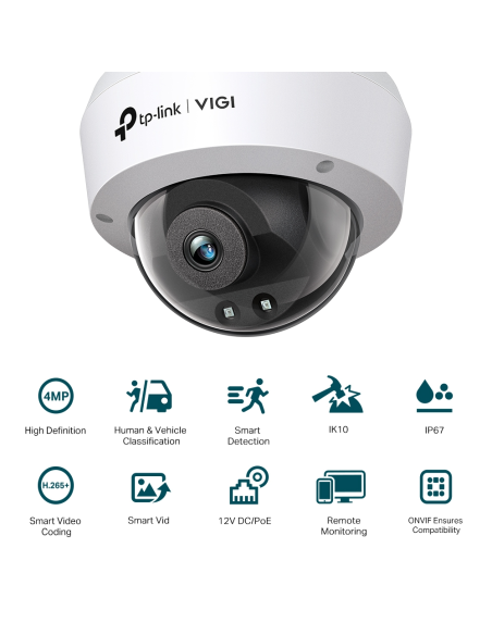 TP-Link VIGI C240I Cámara de seguridad IP 2.8mm