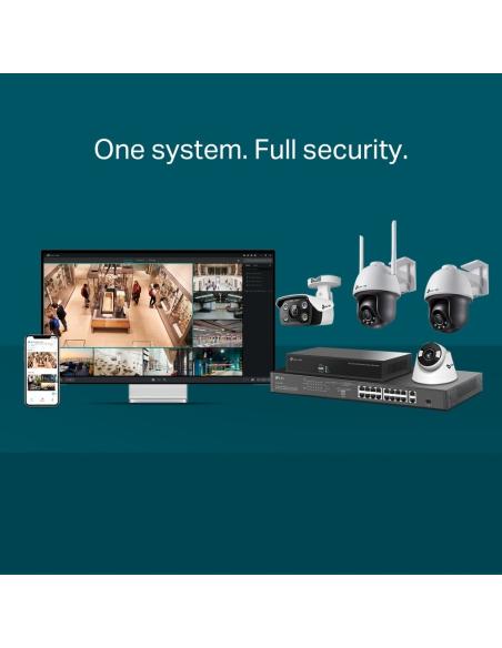 TP-Link VIGI C540-W Cámara de Videovigilancia de Exterior IP66 4mm 4MP Blanca