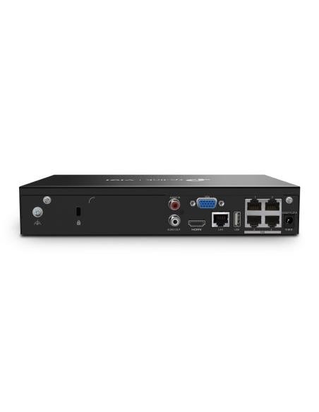 TP-Link VIGI NVR1004H-4P Grabador de Video en Red (NVR) 4 canales Negro