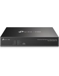 TP-Link VIGI NVR1004H-4P Grabador de Video en Red (NVR) 4 canales Negro-VIGI62714