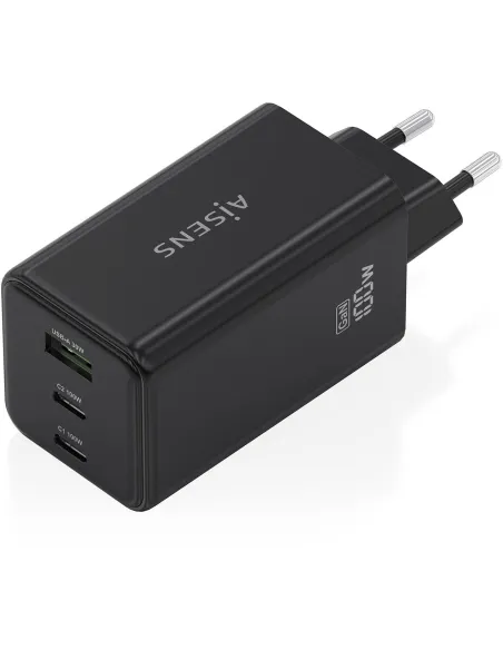 Cargador de Móvil Aisens ASCH-100W3P052-BK