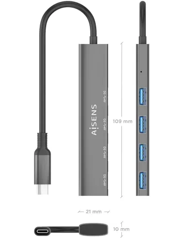 HUB USB Aisens A109-0943