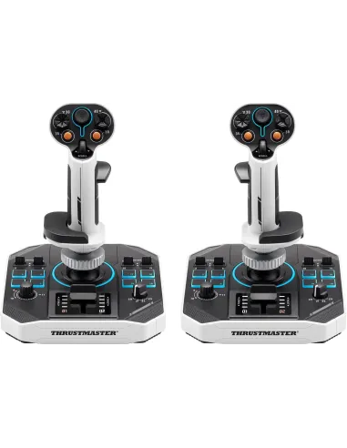 Thrustmaster Sol-R 2 HOSAS Space Sim Duo Palancas de Vuelo USB-C Negras