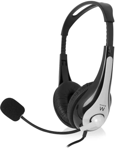 Ewent EW3565 Auriculares USB-A Grises