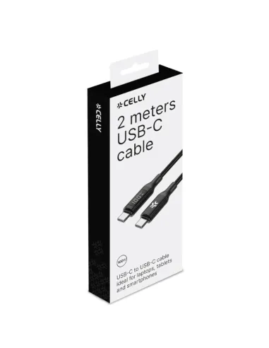Cable USB Celly USBCUSBC100WLED