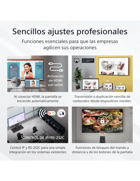 Pantalla Interactiva Sony FW-75EZ20L
