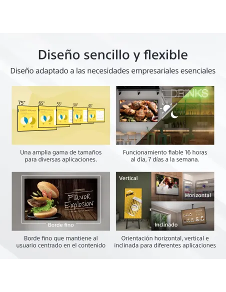 Pantalla Interactiva Sony FW-75EZ20L