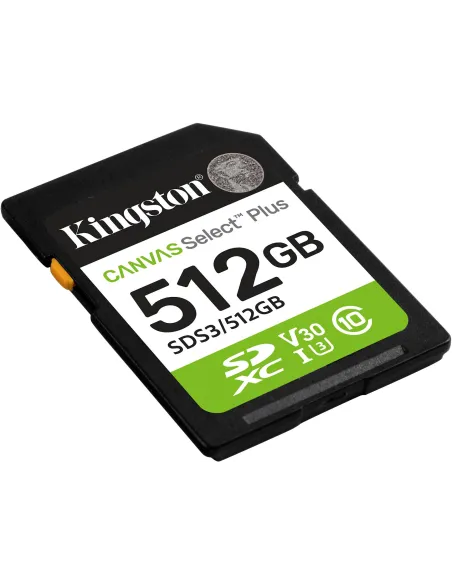 Tarjeta de Memoria Kingston Canvas Select Plus Gen3 512GB