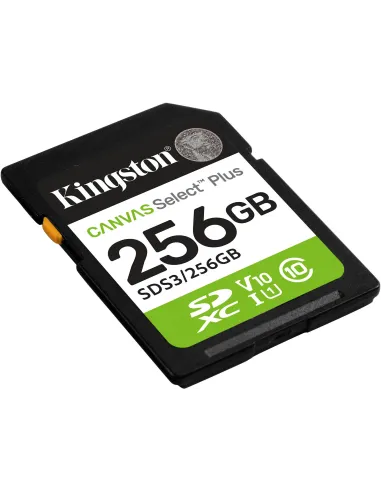Tarjeta de Memoria Kingston Canvas Select Plus Gen3 256GB