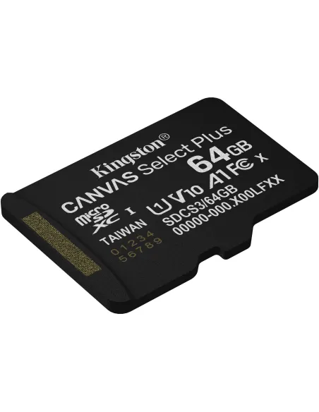 Tarjeta Memoria Kingston Canvas Select Plus Gen3 SDCS3/64GB