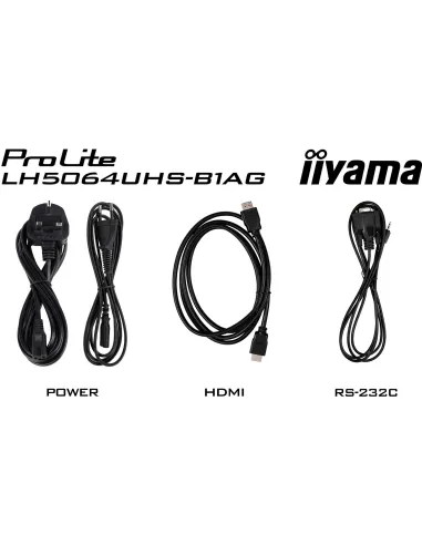 Pantalla Interactiva Iiyama LH5064UHS-B1AG
