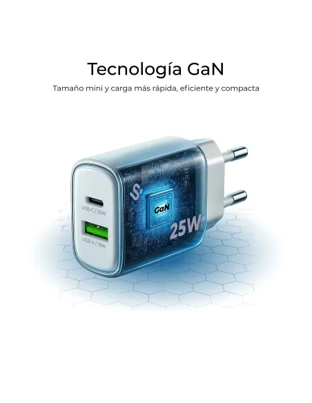 Cargador de Móvil Subblim SUBCHG-6G2510