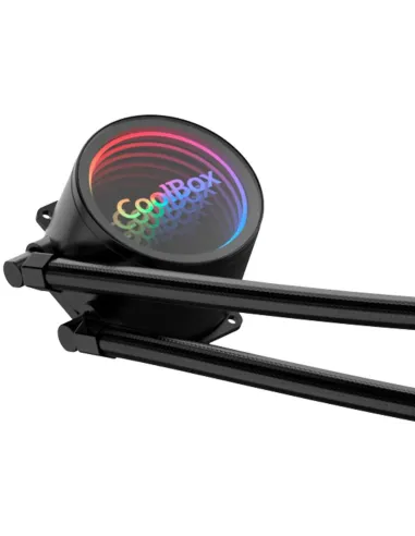Coolbox Infinite Liquid 240 ARGB Kit de Refrigeración Líquida 240mm Negro