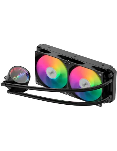 Coolbox Infinite Liquid 240 ARGB Kit de Refrigeración Líquida 240mm Negro