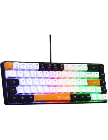 The G-Lab Keyz Hydrogen Teclado Gaming RGB USB Negro