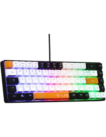 The G-Lab Keyz Hydrogen Teclado Gaming RGB USB Negro