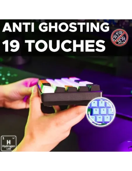 Teclado The G-Lab Keyz Hydrogen