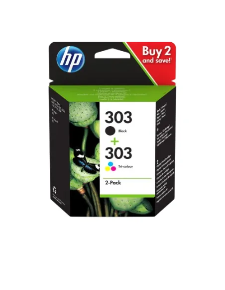 HP 303 3YM92AE Cartuchos de Tinta Originales Negro/Cian/Magenta/Amarillo