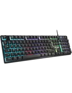 TKL KEYZ-CAESIUMT-W/SP Teclado Gaming RGB USB Negro