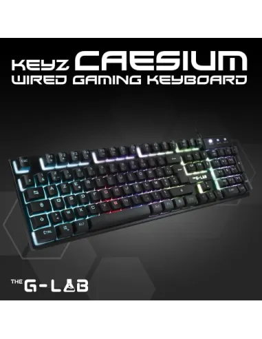 Teclado TKL KEYZ-CAESIUMT-W/SP