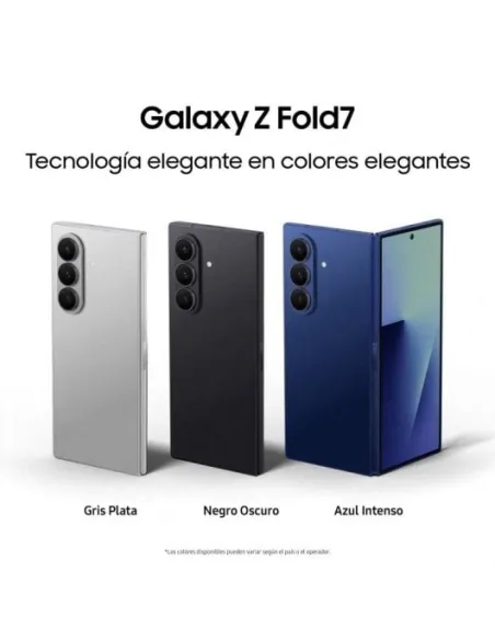 Smartphone Samsung Z Fold7 12/512GB Negro