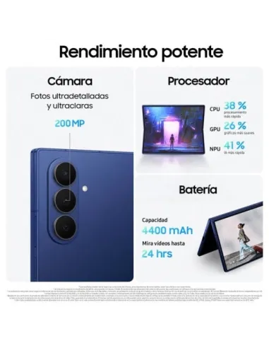 Smartphone Samsung Z Fold7 12/512GB Negro