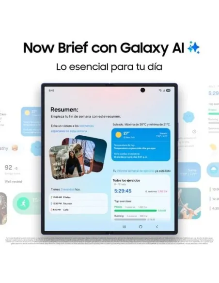 Smartphone Samsung Z Fold7 12/512GB Negro