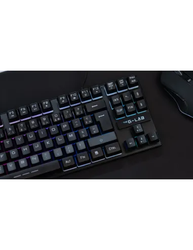 Teclado The G-Lab KEYZ-CAESIUM/SP