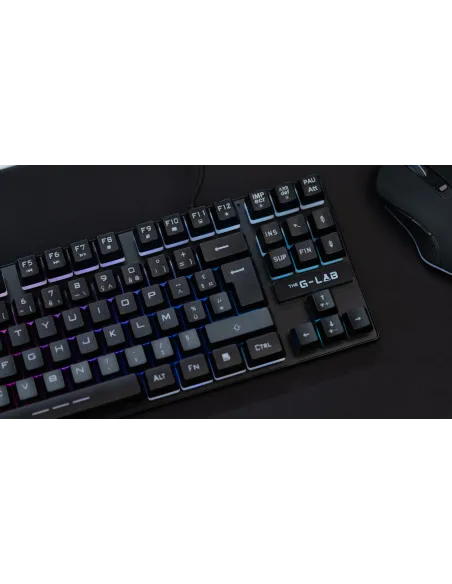 Teclado The G-Lab KEYZ-CAESIUM/SP
