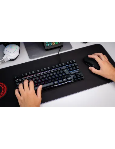 Teclado The G-Lab KEYZ-CAESIUM/SP