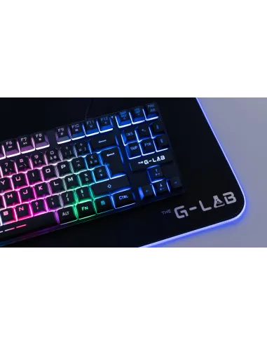 Teclado The G-Lab KEYZ-CAESIUM/SP