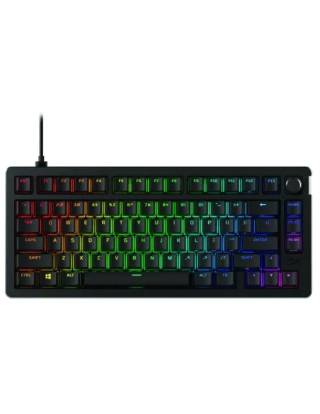 HyperX Alloy Rise 75 Teclado Gaming Mecánico RGB Negro
