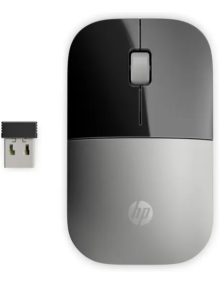 HP Z3700 Ratón Inalámbrico 1200 DPI Plata