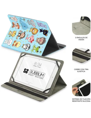 Funda para tablet Subblim Trendy Case Animals
