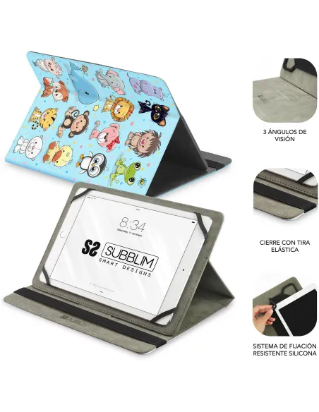 Funda para tablet Subblim Trendy Case Animals