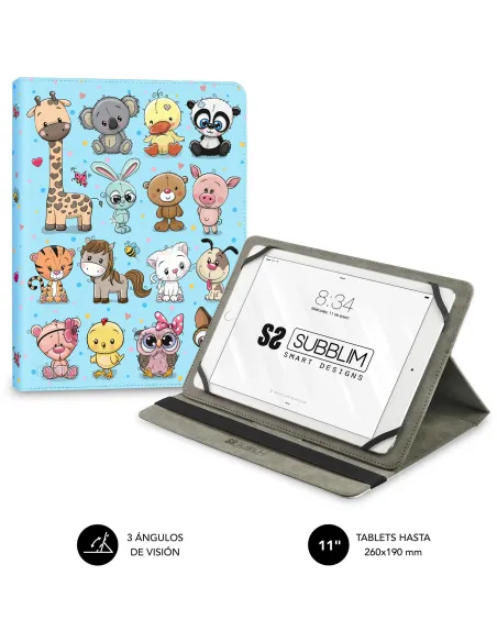 Funda para tablet Subblim Trendy Case Animals