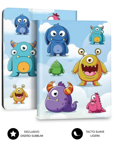 Funda para tablet Subblim Trendy Case Monsters