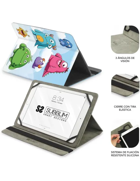 Funda para tablet Subblim Trendy Case Monsters