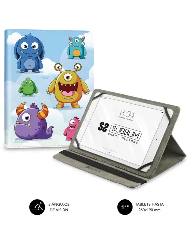 Funda para tablet Subblim Trendy Case Monsters