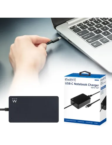 Cargador de Portátil Ewent EW3980