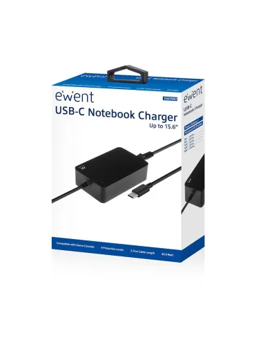 Cargador de Portátil Ewent EW3980