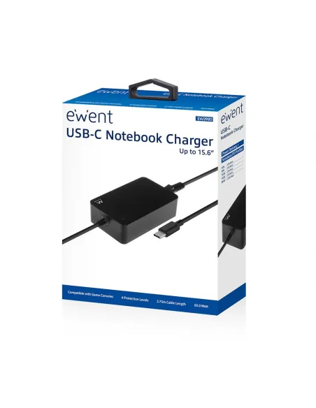 Cargador de Portátil Ewent EW3980