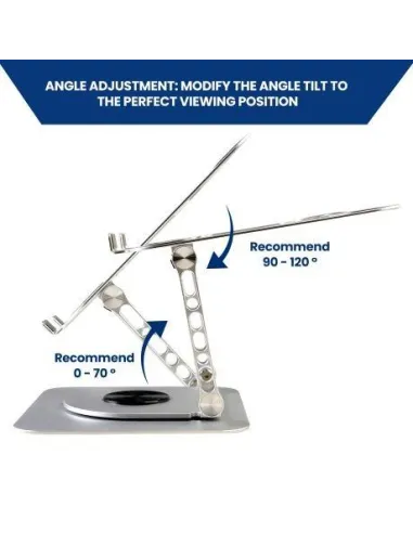 Ewent EW1267 Soporte para Portátiles Inclinable y Rotatorio 360º 10-17.3"