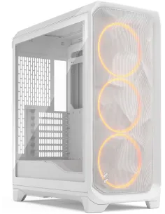 Fractal Meshify 3 RGB White Cristal Templado USB 3.2 Blanca