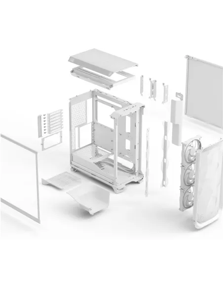 Torre Fractal Meshify 3 RGB White